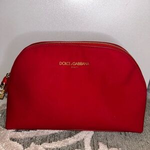Dolce & Gabbana cosmetic bag with callouts